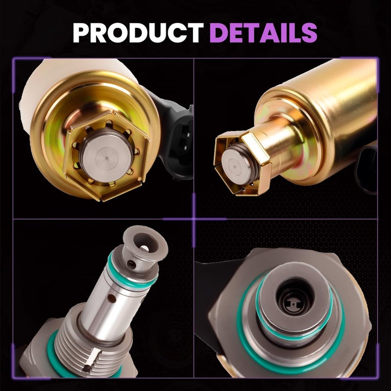 Pnkauto 7.3 IPR Valve Injector Pressure Regulator and ICP Control Sensor Kit Compatible with 1999-2003 F250 F350 F450 F550 Super Duty, 1995-2003 E350, for V8 Diesel Turbocharged, Replace F81Z9C968AA - Image 5